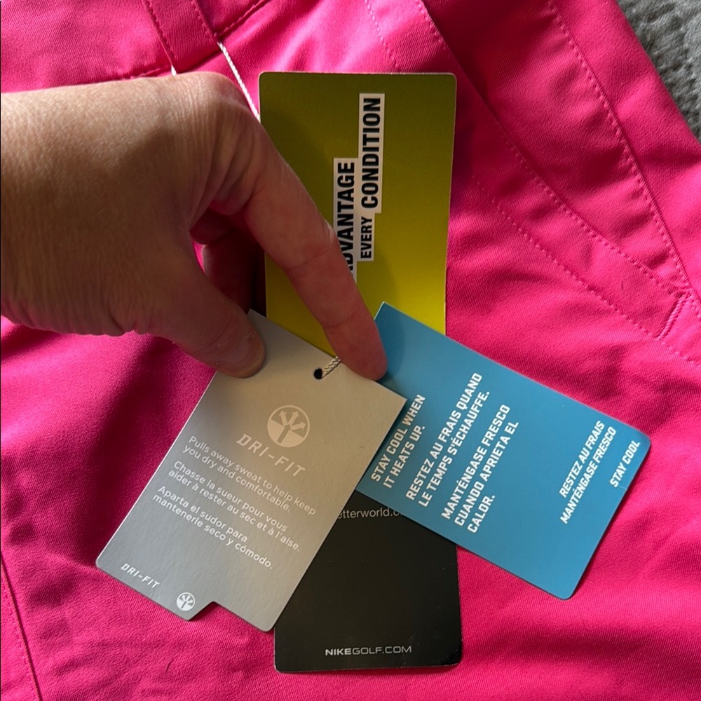 Nike Golf Hot Pink Performance Skort - Picture 8 of 8